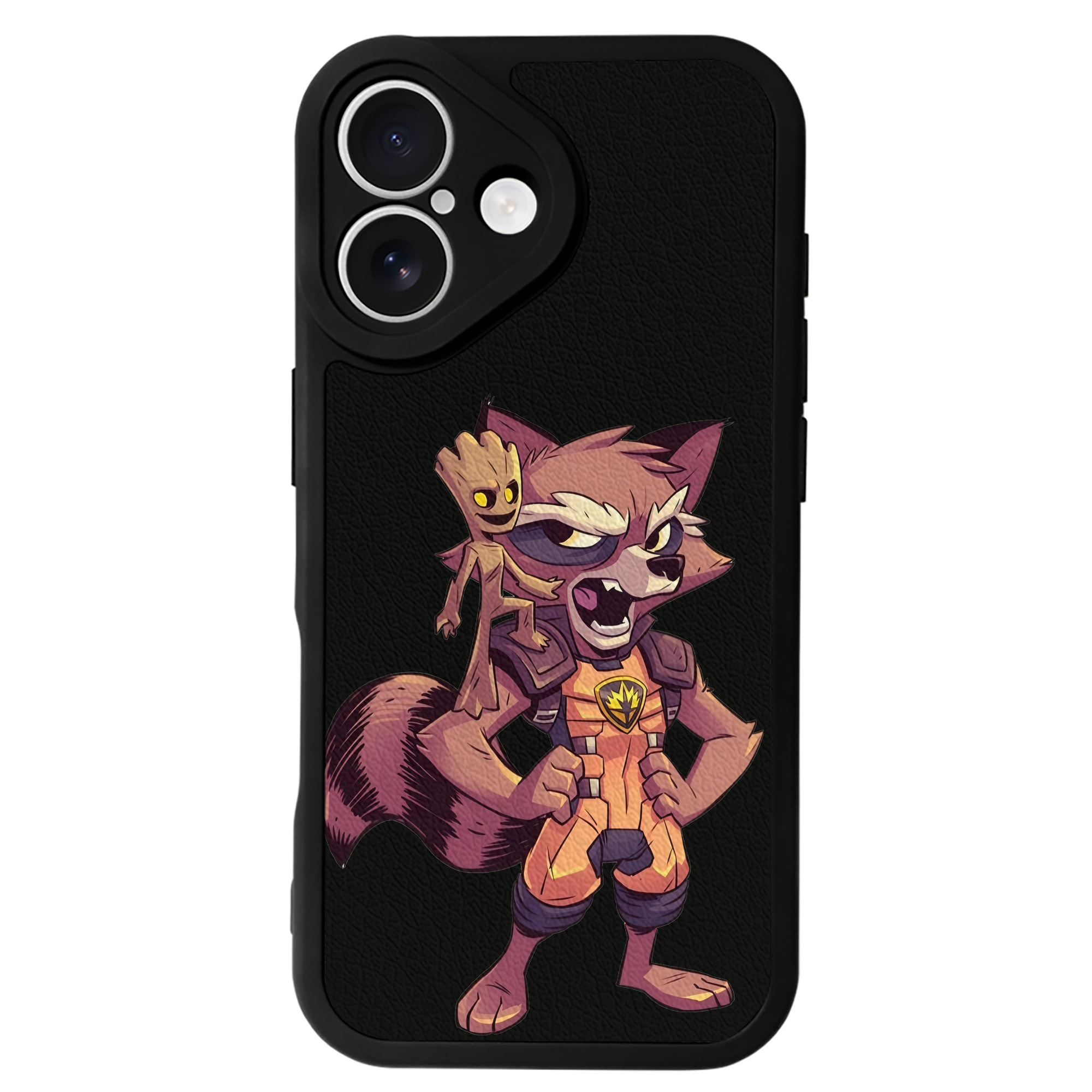 （画像用） アベンジャーズ The Avengers 【iPhone 16シリーズ対応】シリコンスマホケース（レザー調） 材質：シリコン